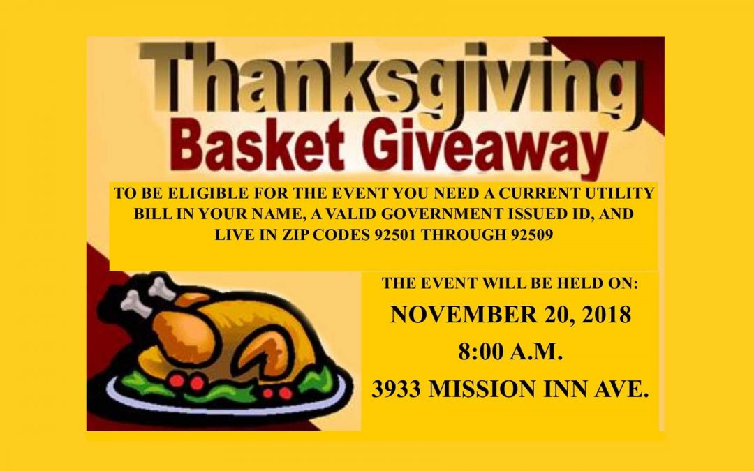 Thanksgiving Basket Giveaway