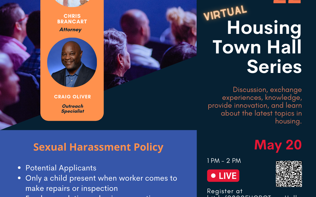 Virtual Housing Town Hall Series – Sexual Harassment Policy