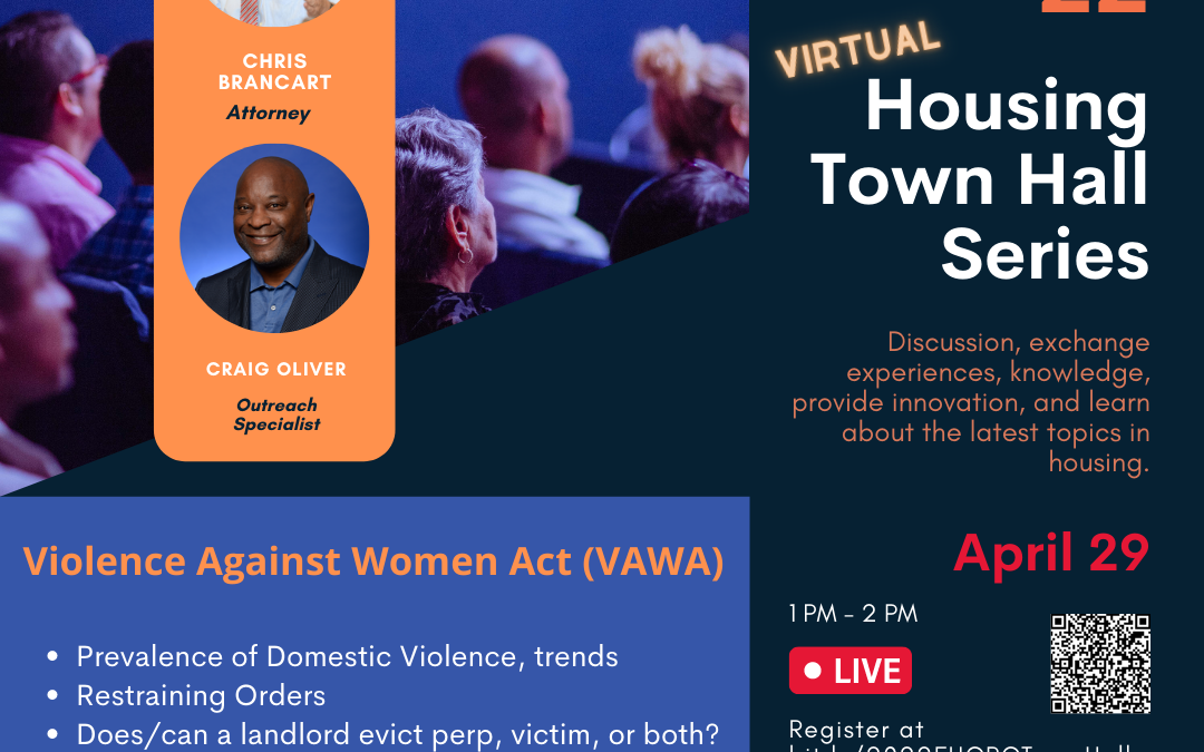 Virtual Housing Town Hall Series – Violence Against Women Act (VAWA)