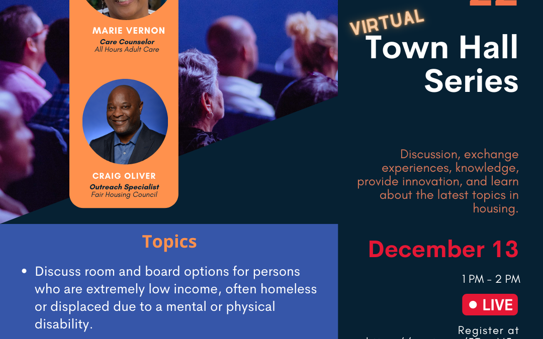 Virtual Town Hall Series